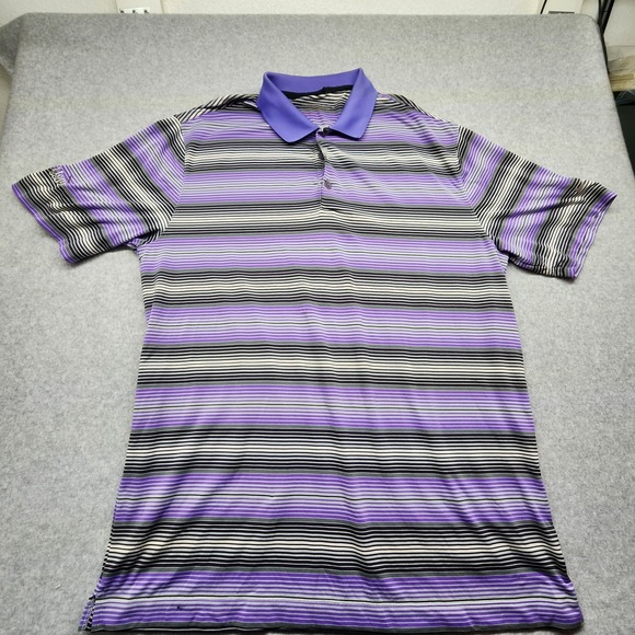 Nike Other - Nike Polo Shirt Golf Men's XL Tour Performance Striped Short‎ Sleeve Hombre Golf